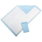 Medline Protection Plus Disposable Underpads, 23" x 36", Blue, PK25 MSC281232